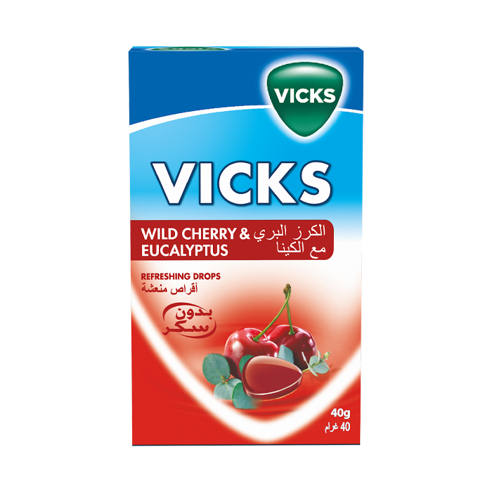 Buy Vicks Soothing & Refreshing Cough Drops Cherry 40 g online at best
